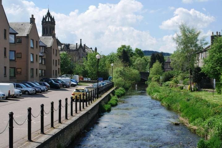 6 Northgate Vennel, Peebles Leilighet Eksteriør bilde